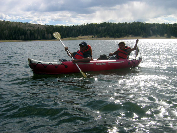 Kayaking